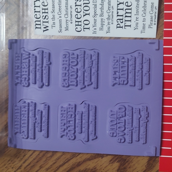 🌲. 4 FOR $20. Stampin' Up! Lots Of Thoughts - Picture 3 of 3